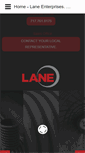 Mobile Screenshot of lane-enterprises.com